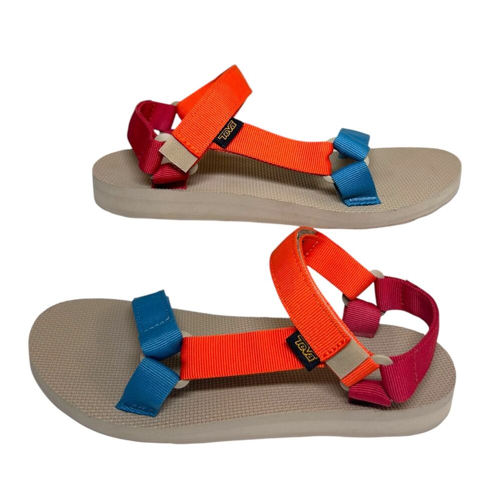 Teva, Women's 'Original Universal' Strappy Sandals, Haze Multi-Color, Size 9